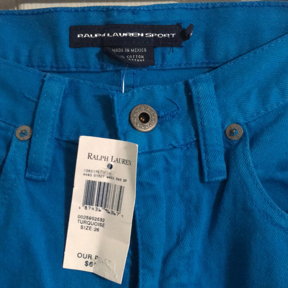 Turquoise Ralph Lauren Jeans